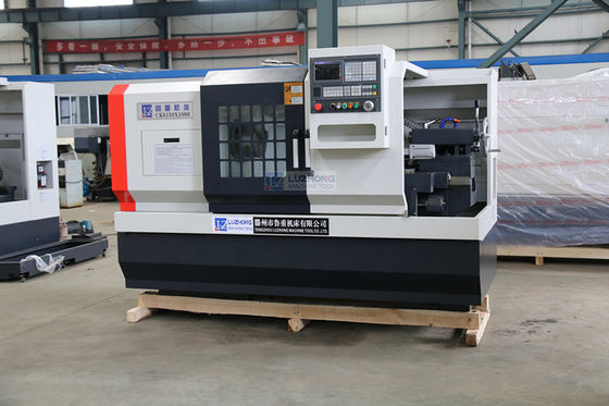 Macchina orizzontale di CNC del tornio del letto piano CK6140 CK6150