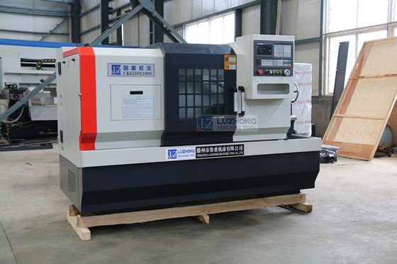 Macchina orizzontale di CNC del tornio del letto piano CK6140 CK6150