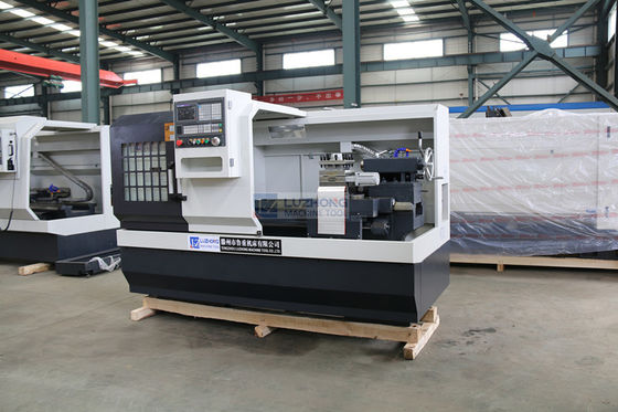 Macchina orizzontale di CNC del tornio del letto piano CK6140 CK6150
