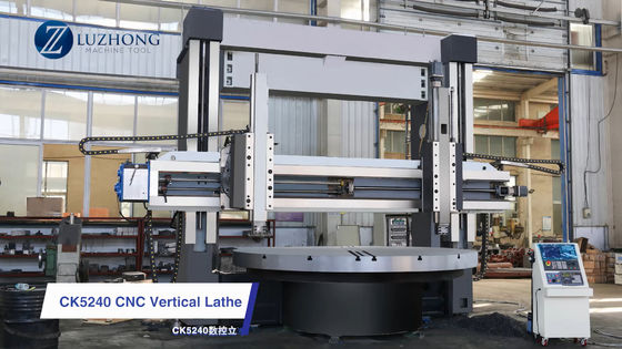Prezzo della macchina del tornio verticale della colonna del doppio CK5240 grande