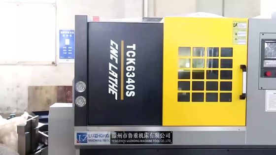 camma del tornio di CNC che macina il tornio di alluminio di giro verticale del metallo di CNC TCK6350