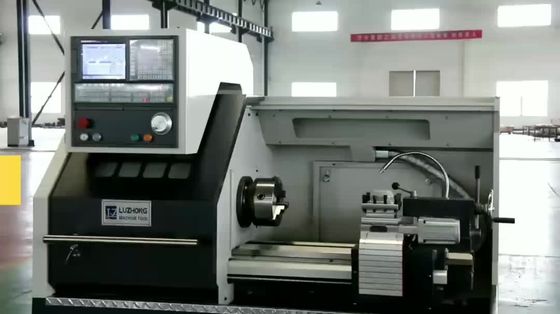 metallo di giro di CNC del piccolo tornio educativo del tornio CQK6136 di CNC della tavola
