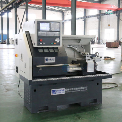 metallo di giro di CNC del piccolo tornio educativo del tornio CQK6136 di CNC della tavola
