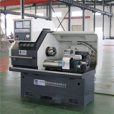 metallo di giro di CNC del piccolo tornio educativo del tornio CQK6136 di CNC della tavola