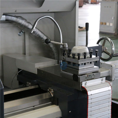 metallo di giro di CNC del piccolo tornio educativo del tornio CQK6136 di CNC della tavola