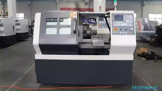 mini macchina di giro orizzontale del tornio del metallo di CNC del tornio H46 di CNC piccola