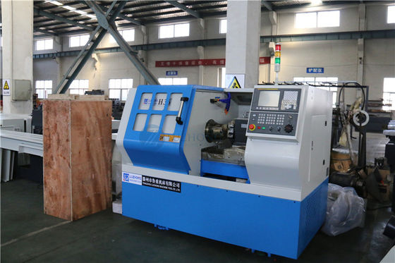 mini macchina di giro orizzontale del tornio del metallo di CNC del tornio H46 di CNC piccola