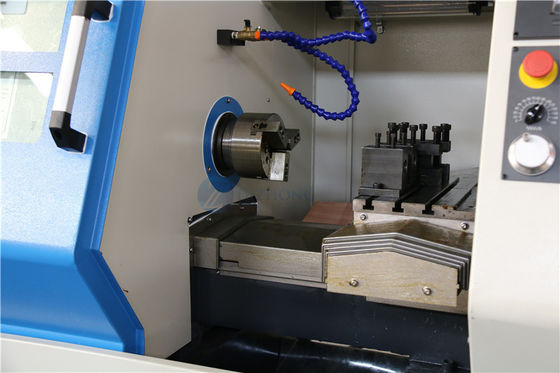 mini macchina di giro orizzontale del tornio del metallo di CNC del tornio H46 di CNC piccola