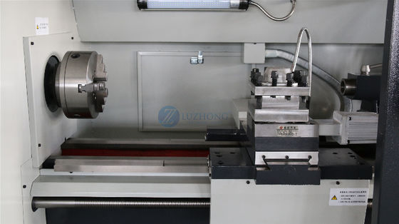 Il tornio Mini Cnc Lathe For Alloy del metallo di CNC CK6140 spinge