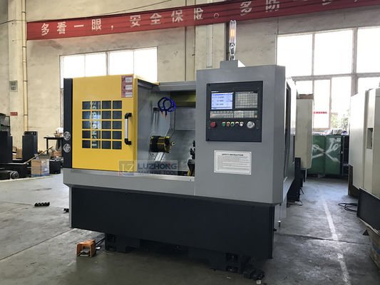 Tornio di giro di CNC del piccolo letto inclinato del centro TCK6340 TCK6350 di CNC di alta precisione mini