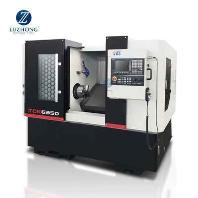 Macchine del tornio di CNC del fanuc dell'asso del tornio TCK6350 di controllo numerico
