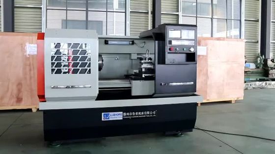 Il tornio Mini Cnc Lathe For Alloy del metallo di CNC CK6140 spinge