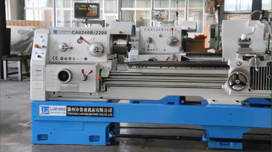 Tornio del metallo di CNC CA6240 per la ruota di alluminio che lavora in Filippine